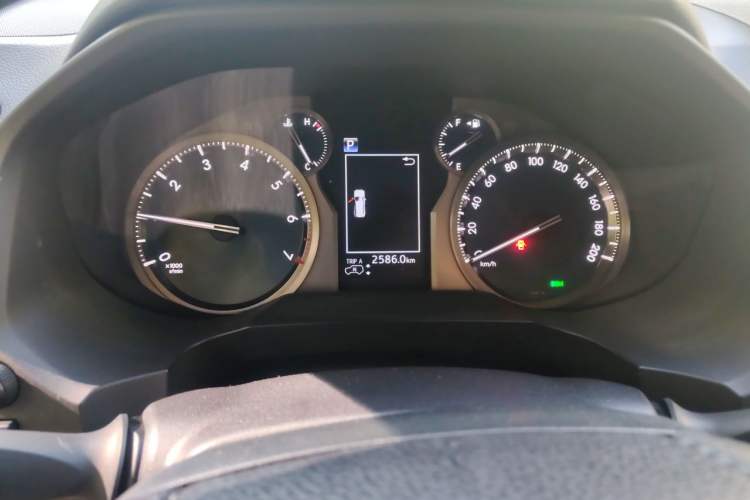 Used Toyota Prado 2018 3.5L Automatic VX NAVI with Rear-Mounted Spare Tire Instrument Cluster