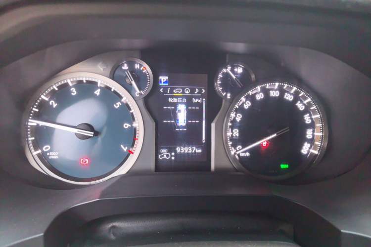 Used Toyota Prado 2018 3.5L Automatic VX NAVI with Rear-Mounted Spare Tire Instrument Cluster
