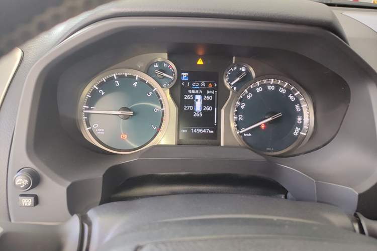 Used Toyota Prado 2018 3.5L Automatic TX-L with Rear-Mounted Spare Tire Instrument Cluster