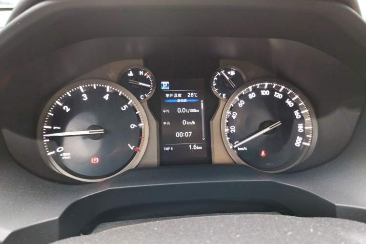 Used Toyota Prado 2018 3.5L Automatic TX-L with Rear-Mounted Spare Tire Instrument Cluster