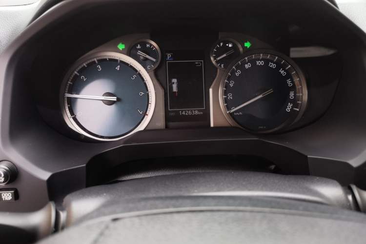 Used Toyota Prado 2018 3.5L Automatic TX-L with Rear-Mounted Spare Tire Instrument Cluster