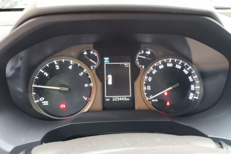 Used Toyota Prado 2018 3.5L Automatic TX-L with Rear-Mounted Spare Tire Instrument Cluster