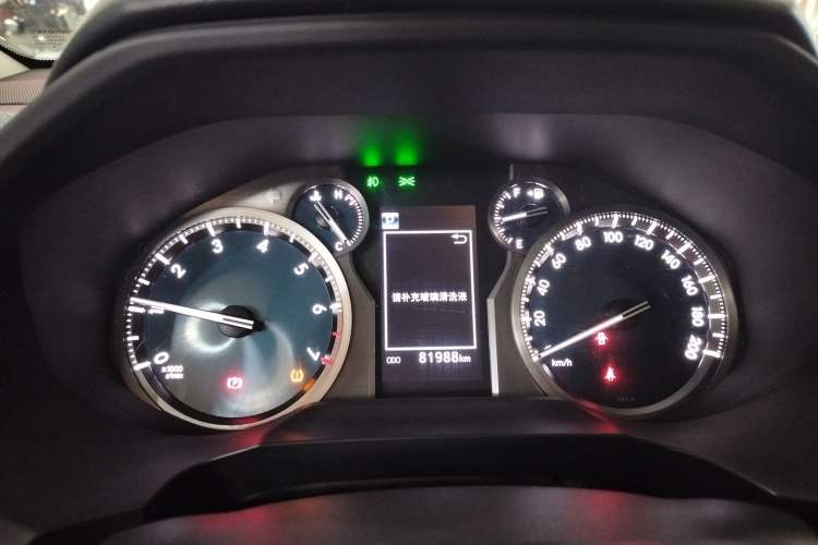 Used Toyota Prado 2018 3.5L Automatic TX-L with Rear-Mounted Spare Tire Instrument Cluster