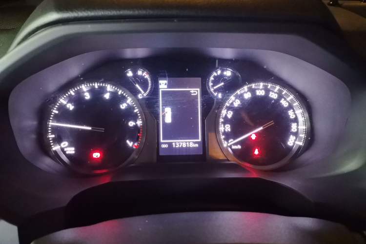 Used Toyota Prado 2018 3.5L Automatic TX-L with Rear-Mounted Spare Tire Instrument Cluster