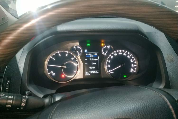 Used Toyota Prado 2018 3.5L Automatic VX NAVI with Rear-Mounted Spare Tire Instrument Cluster