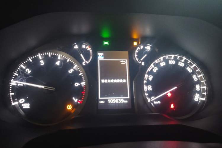 Used Toyota Prado 2018 3.5L Automatic TX-L NAVI with Rear-Mounted Spare Tire Instrument Cluster