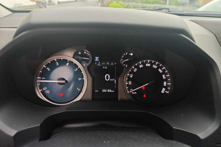 Used Toyota Prado 2018 3.5L Automatic TX-L with Rear-Mounted Spare Tire Instrument Cluster