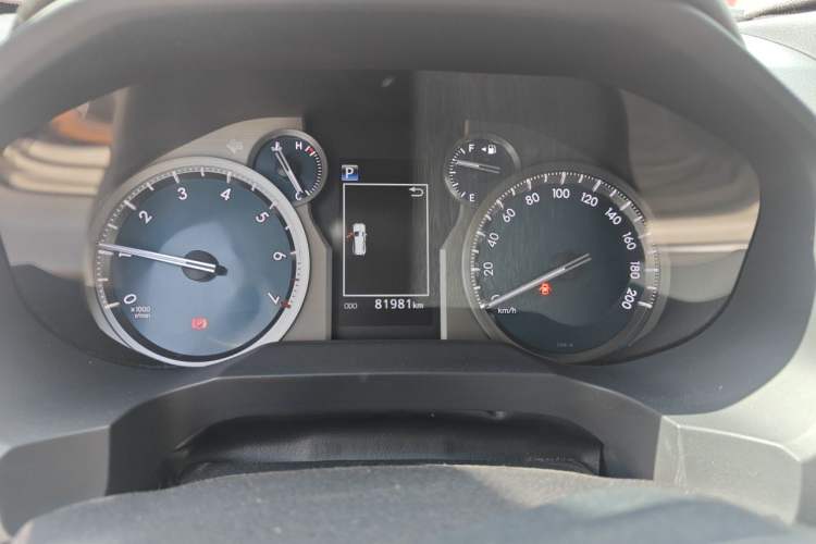 Used Toyota Prado 2018 3.5L Automatic TX-L with Rear-Mounted Spare Tire Instrument Cluster