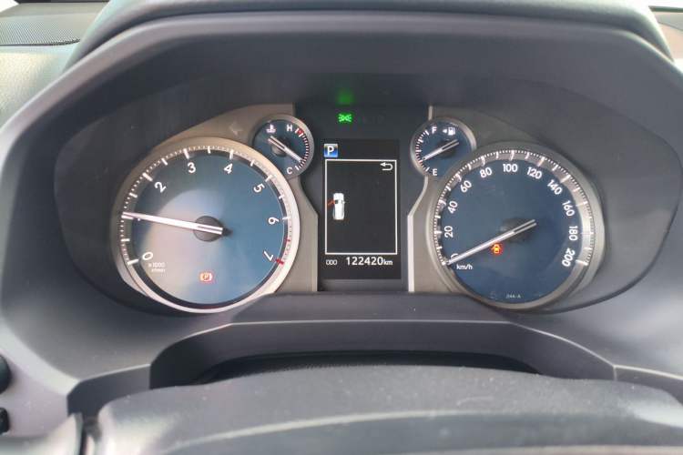 Used Toyota Prado 2018 3.5L Automatic TX-L with Rear-Mounted Spare Tire Instrument Cluster