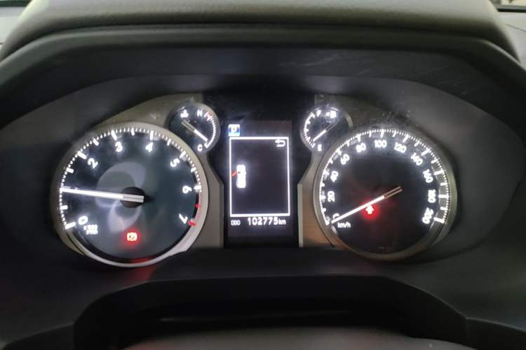 Used Toyota Prado 2018 3.5L Automatic TX-L with Rear-Mounted Spare Tire Instrument Cluster