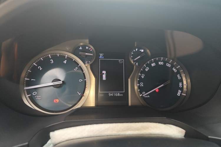 Used Toyota Prado 2018 3.5L Automatic TX-L with Rear-Mounted Spare Tire Instrument Cluster