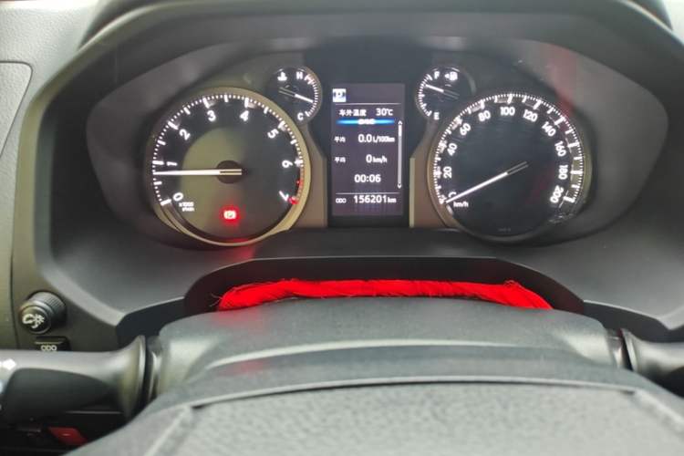 Used Toyota Prado 2018 3.5L Automatic TX-L with Rear-Mounted Spare Tire Instrument Cluster