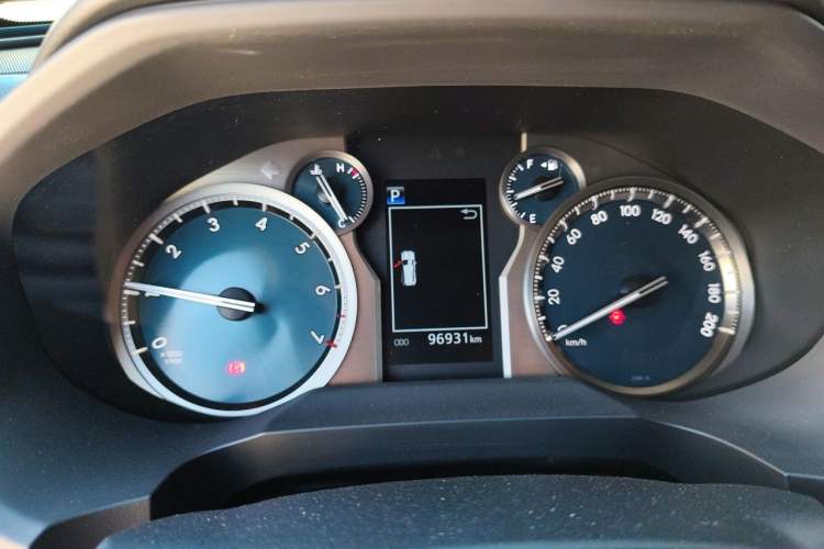 Used Toyota Prado 2018 3.5L Automatic TX-L NAVI with Rear-Mounted Spare Tire Instrument Cluster