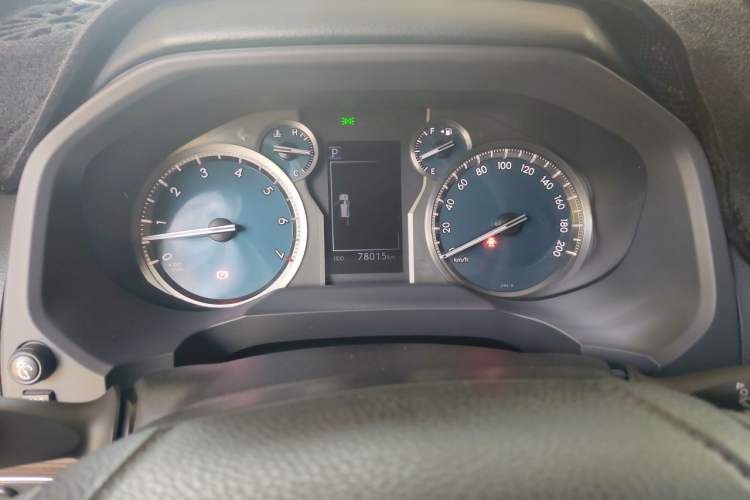 Used Toyota Prado 2018 3.5L Automatic TX-L with Rear-Mounted Spare Tire Instrument Cluster