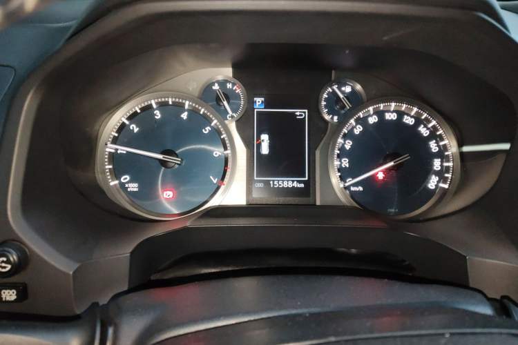 Used Toyota Prado 2018 3.5L Automatic TX-L with Rear-Mounted Spare Tire Instrument Cluster
