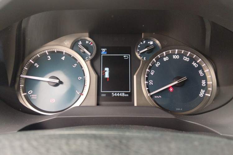 Used Toyota Prado 2018 3.5L Automatic TX-L with Rear-Mounted Spare Tire Instrument Cluster