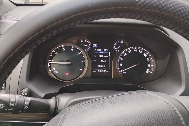 Used Toyota Prado 2018 3.5L Automatic TX-L with Rear-Mounted Spare Tire Instrument Cluster