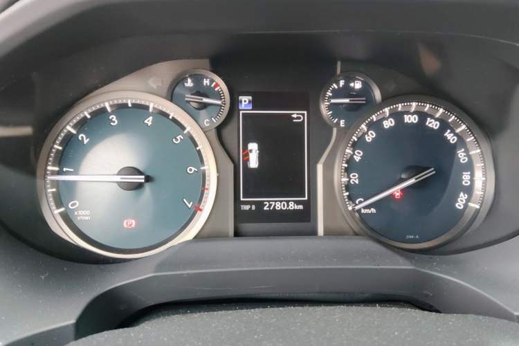 Used Toyota Prado 2018 3.5L Automatic TX-L NAVI with Rear-Mounted Spare Tire Instrument Cluster