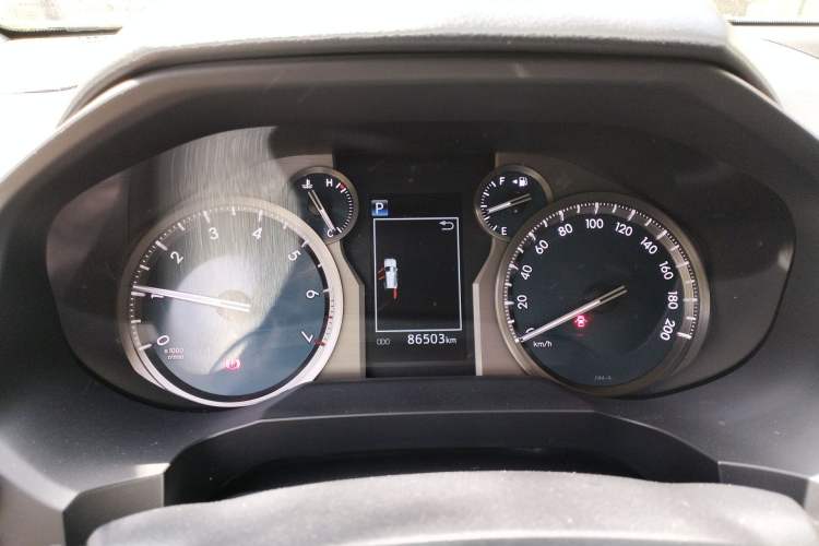 Used Toyota Prado 2018 3.5L Automatic TX-L with Rear-Mounted Spare Tire Instrument Cluster
