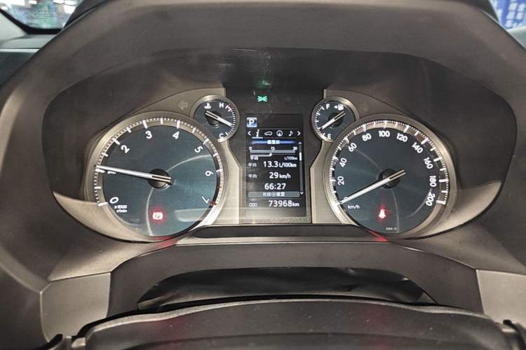 Used Toyota Prado 2018 3.5L Automatic TX-L NAVI with Rear-Mounted Spare Tire Instrument Cluster
