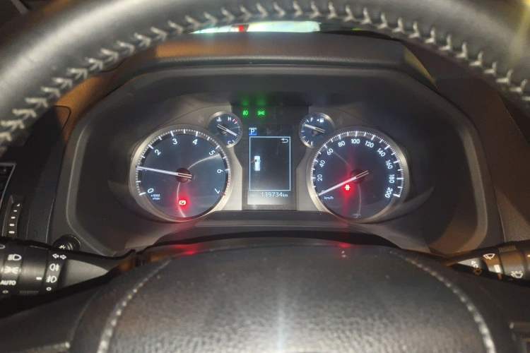 Used Toyota Prado 2018 3.5L Automatic TX-L with Rear-Mounted Spare Tire Instrument Cluster