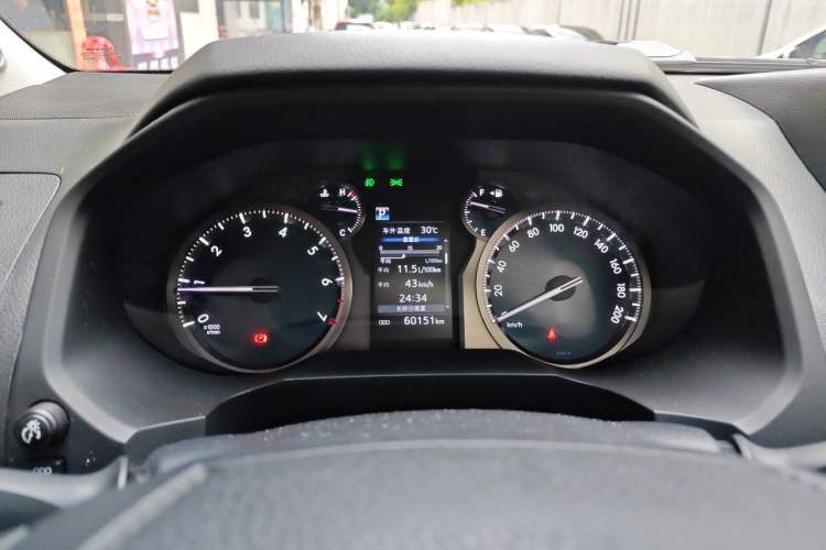 Used Toyota Prado 2018 3.5L Automatic TX-L with Rear-Mounted Spare Tire Instrument Cluster