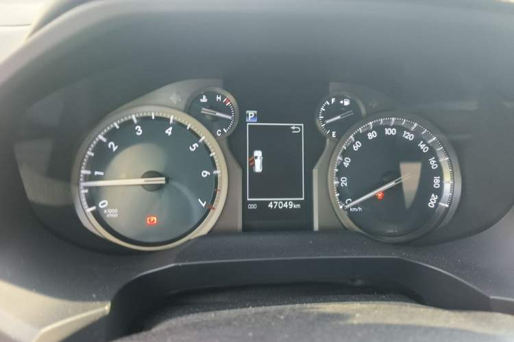 Used Toyota Prado 2018 3.5L Automatic TX-L with Rear-Mounted Spare Tire Instrument Cluster