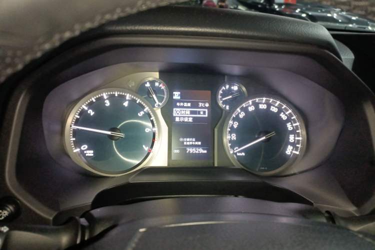 Used Toyota Prado 2018 3.5L Automatic TX-L with Rear-Mounted Spare Tire Instrument Cluster