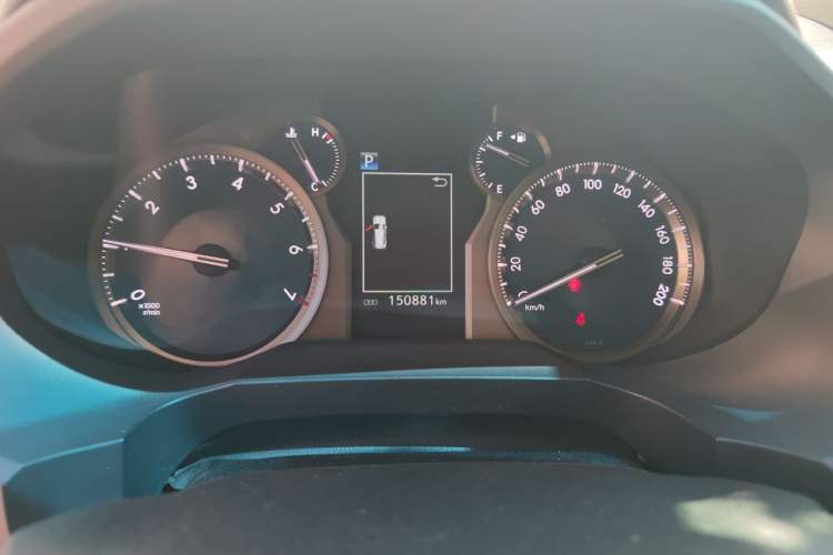 Used Toyota Prado 2018 3.5L Automatic TX-L with Rear-Mounted Spare Tire Instrument Cluster