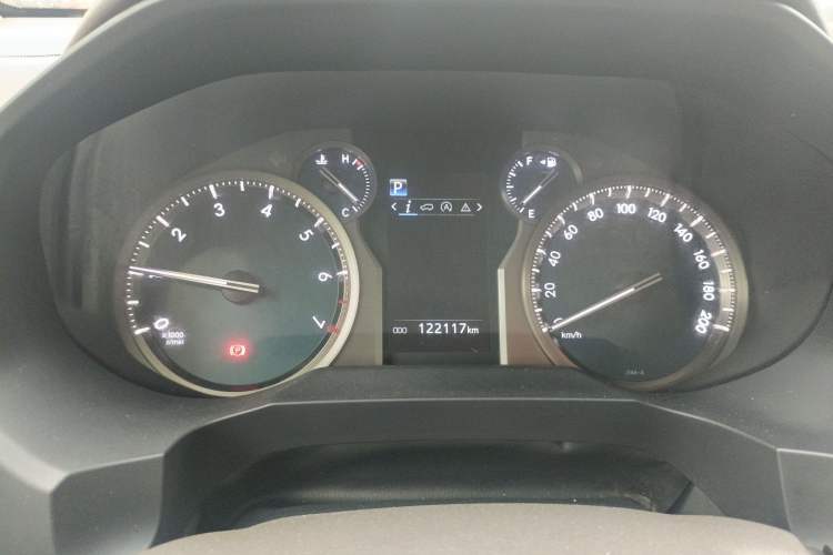Used Toyota Prado 2018 3.5L Automatic TX-L with Rear-Mounted Spare Tire Instrument Cluster