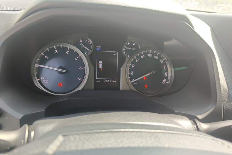 Used Toyota Prado 2018 3.5L Automatic TX-L with Rear-Mounted Spare Tire Instrument Cluster