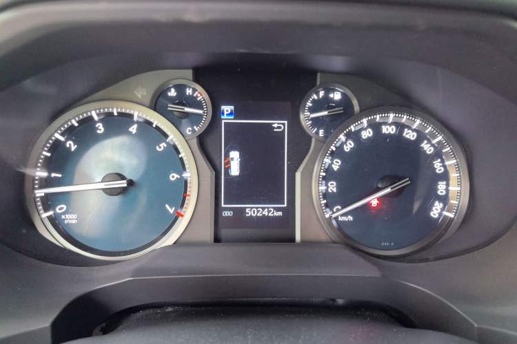 Used Toyota Prado 2018 3.5L Automatic TX-L with Rear-Mounted Spare Tire Instrument Cluster