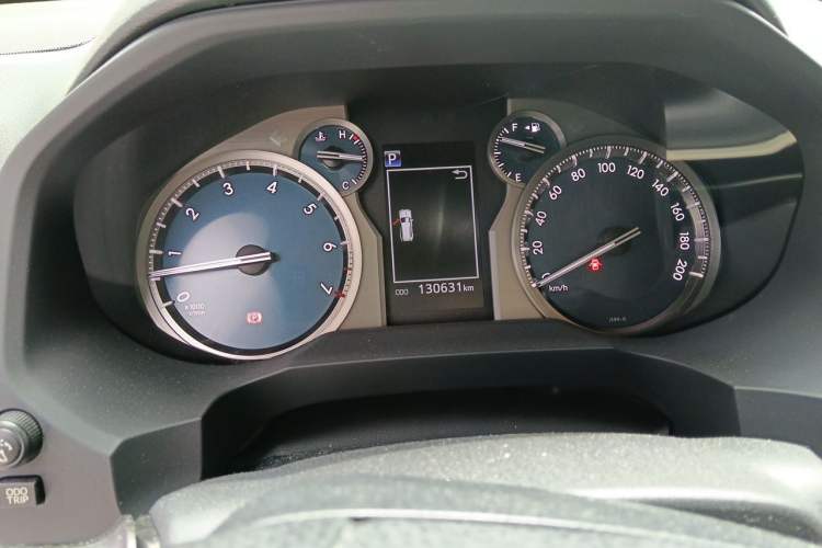 Used Toyota Prado 2018 3.5L Automatic TX-L with Rear-Mounted Spare Tire Instrument Cluster