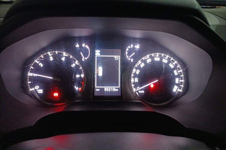 Used Toyota Prado 2018 3.5L Automatic TX-L with Rear-Mounted Spare Tire Instrument Cluster