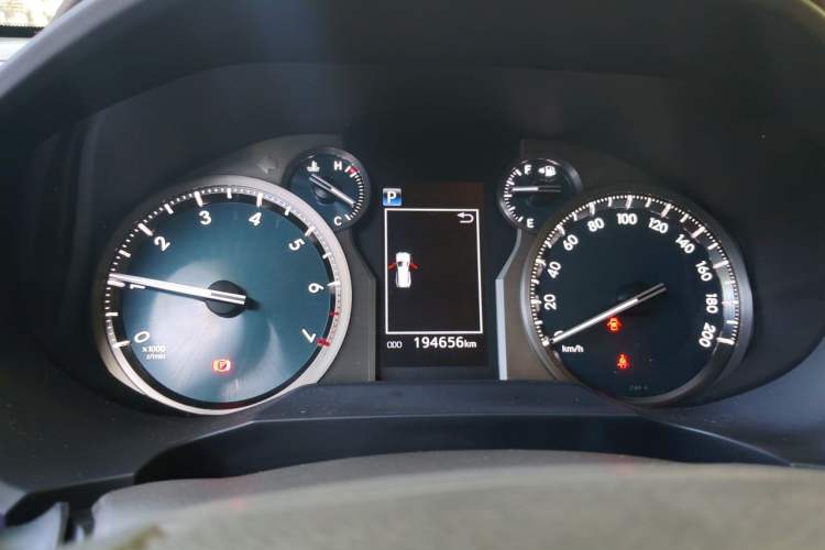 Used Toyota Prado 2018 3.5L Automatic TX-L NAVI with Rear-Mounted Spare Tire Instrument Cluster