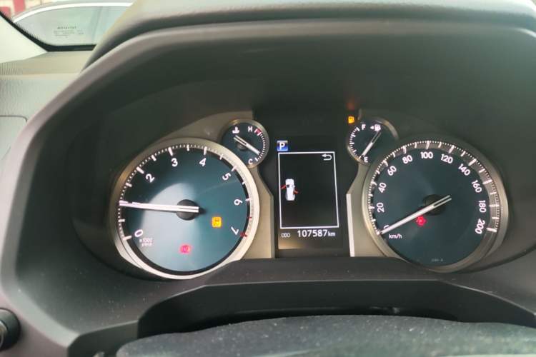 Used Toyota Prado 2018 3.5L Automatic TX-L with Rear-Mounted Spare Tire Instrument Cluster
