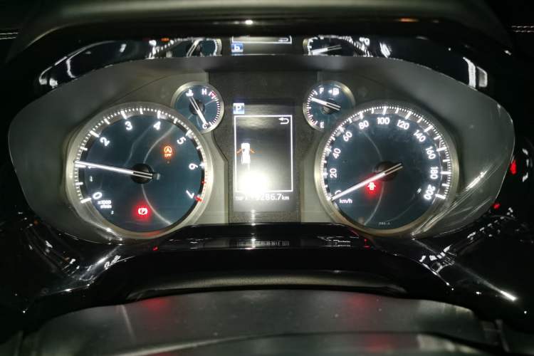 Used Toyota Prado 2018 3.5L Automatic TX-L with Rear-Mounted Spare Tire Instrument Cluster