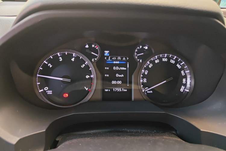 Used Toyota Prado 2018 3.5L Automatic TX-L with Rear-Mounted Spare Tire Instrument Cluster