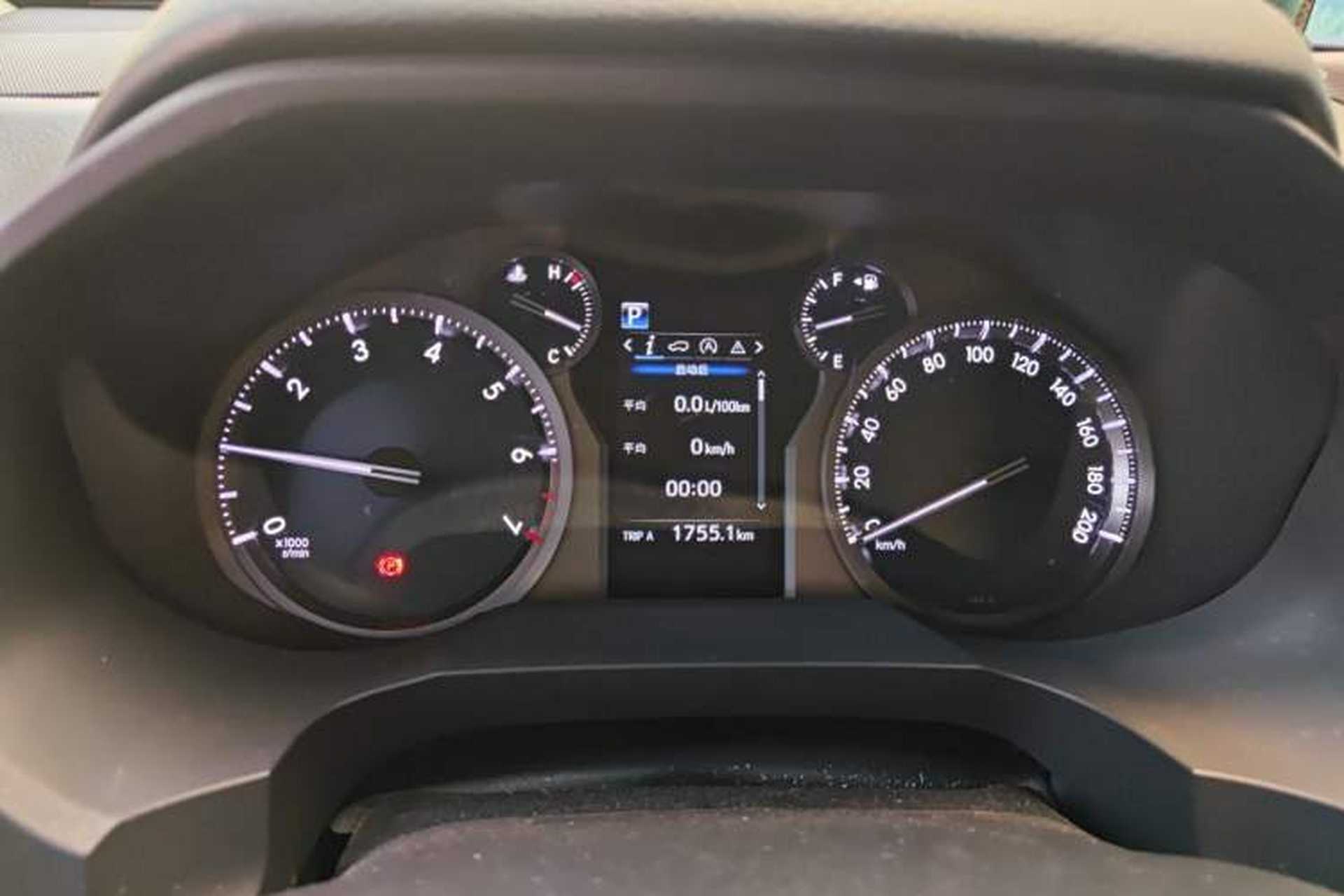 Used Toyota Prado 2018 3.5L Automatic TX-L with Rear-Mounted Spare Tire Instrument Cluster