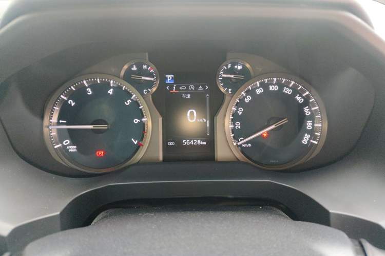 Used Toyota Prado 2018 3.5L Automatic TX-L NAVI with Rear-Mounted Spare Tire Instrument Cluster