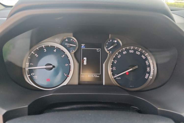 Used Toyota Prado 2018 3.5L Automatic TX-L with Rear-Mounted Spare Tire Instrument Cluster