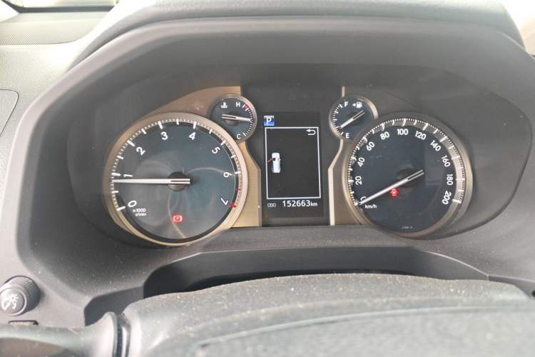 Used Toyota Prado 2018 3.5L Automatic TX-L with Rear-Mounted Spare Tire Instrument Cluster