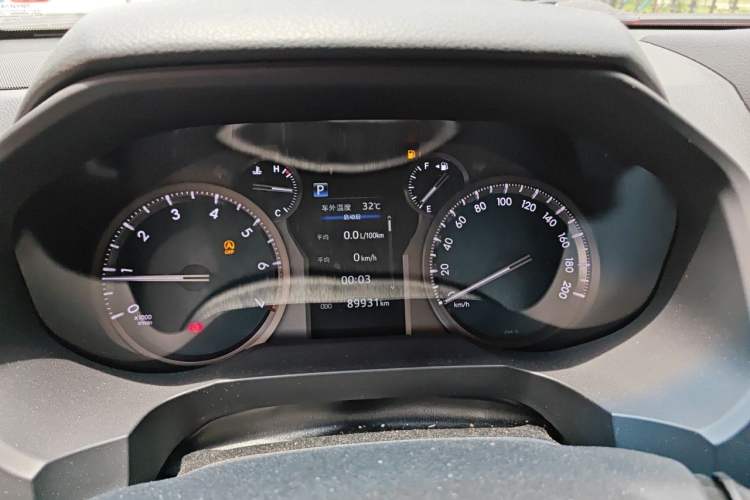 Used Toyota Prado 2018 3.5L Automatic TX-L with Rear-Mounted Spare Tire Instrument Cluster