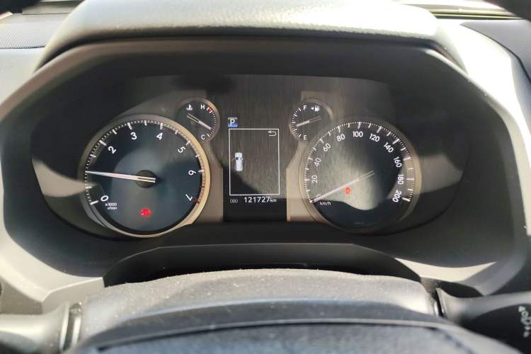 Used Toyota Prado 2018 3.5L Automatic TX-L with Rear-Mounted Spare Tire Instrument Cluster