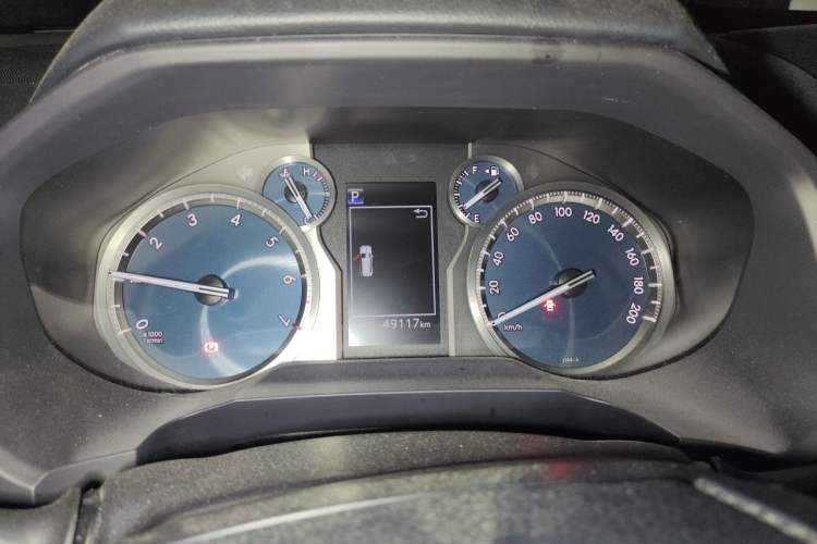 Used Toyota Prado 2018 3.5L Automatic TX-L with Rear-Mounted Spare Tire Instrument Cluster