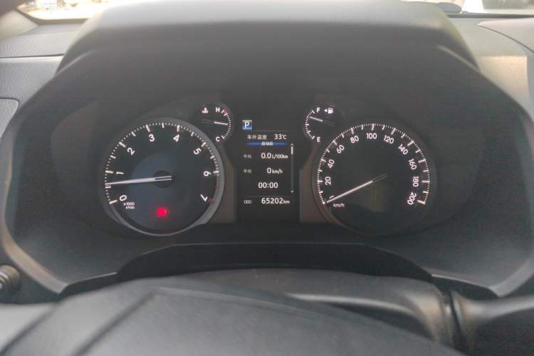 Used Toyota Prado 2018 3.5L Automatic TX-L with Rear-Mounted Spare Tire Instrument Cluster