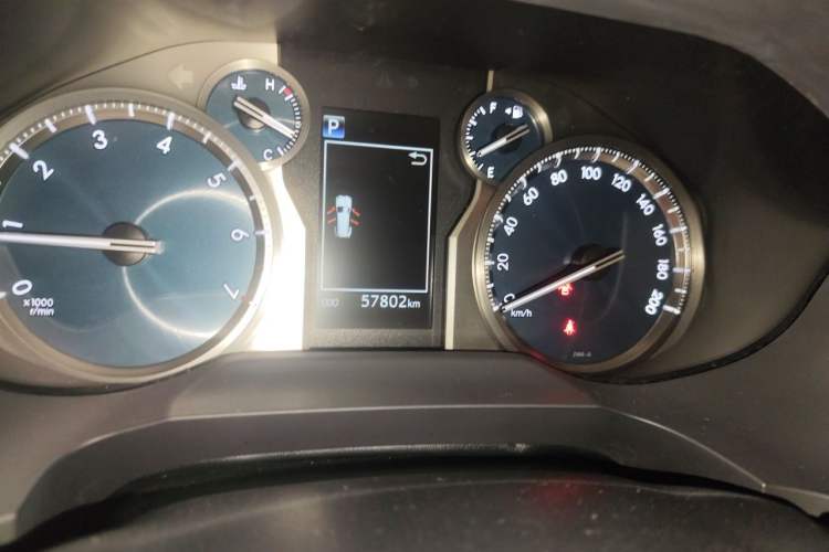 Used Toyota Prado 2018 3.5L Automatic TX-L with Rear-Mounted Spare Tire Instrument Cluster