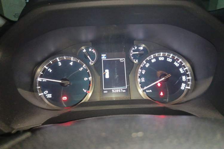 Used Toyota Prado 2018 3.5L Automatic TX-L with Rear-Mounted Spare Tire Instrument Cluster