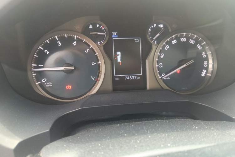 Used Toyota Prado 2018 3.5L Automatic TX-L with Rear-Mounted Spare Tire Instrument Cluster