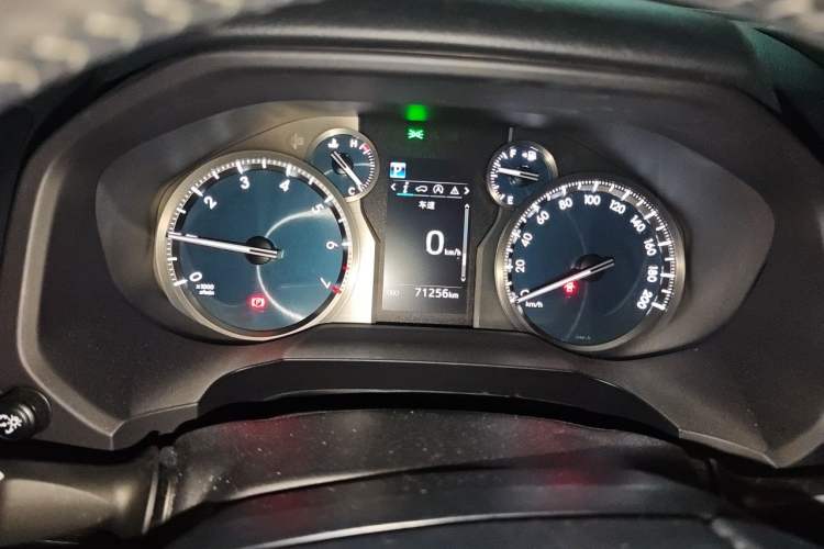 Used Toyota Prado 2018 3.5L Automatic TX-L with Rear-Mounted Spare Tire Instrument Cluster